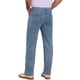 thumbnail image 3 of INSPIRE CHIC Jeans Clásicos para Hombre 5 Bolsillos Ajuste Regular Streetwear Pierna Recta 32 Azul Claro, 3 of 6