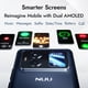 thumbnail image 2 of Celular NUU B40 5G Dual SIM desbloqueado 8GB+256GB Android 15, 2 of 9