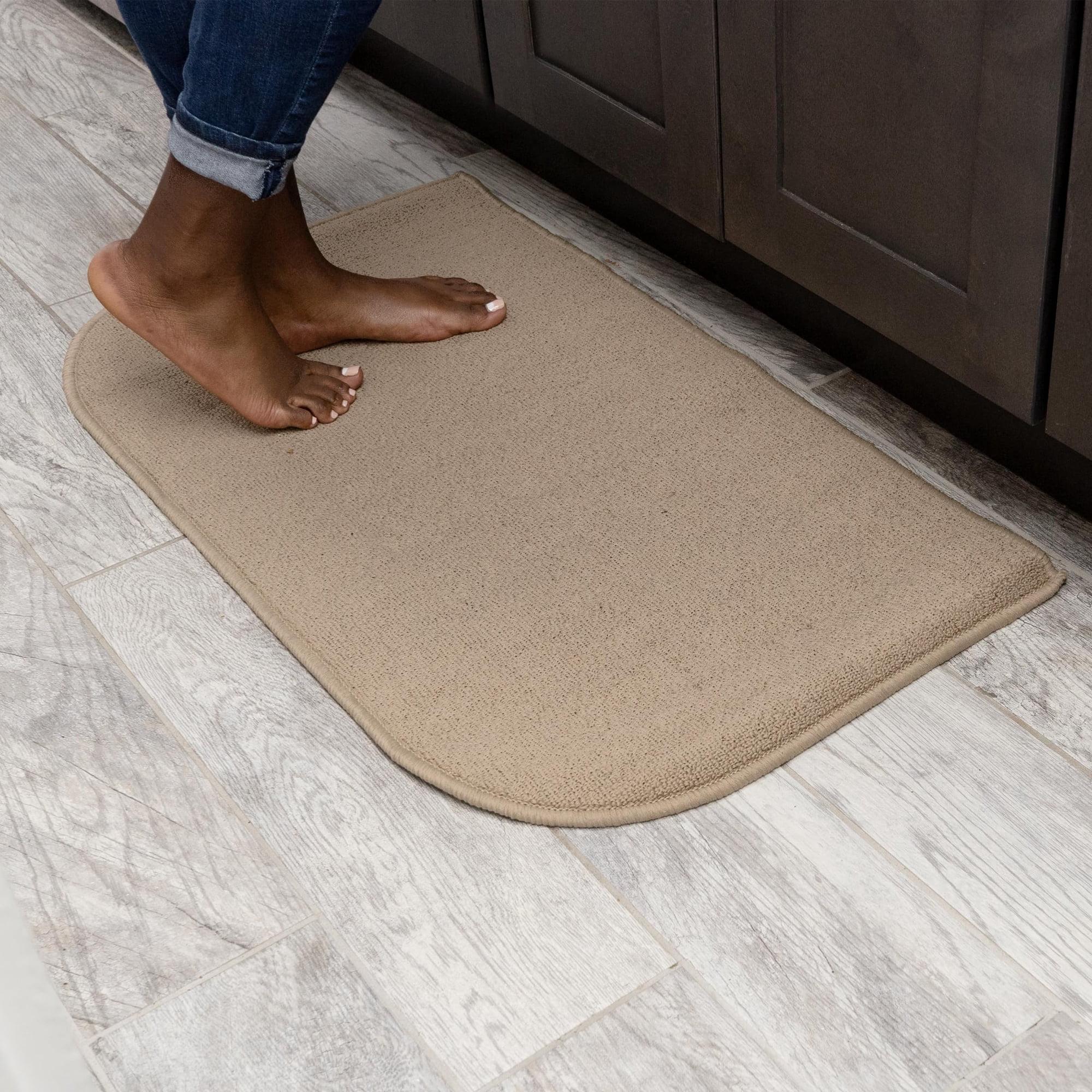 Alfombra Accent Ritz, Lavable, Resistente A Las Manchas, 50,8 X 91,44 Cm, Color Beige