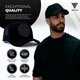 thumbnail image 3 of Urban Effort Trucker Hat for Men Mesh Back Baseball Cap, 5, 3 of 3