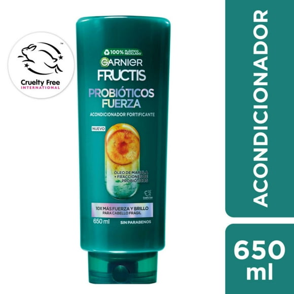 Acondicionador Fructis Probióticos Fuerza, 650 ml