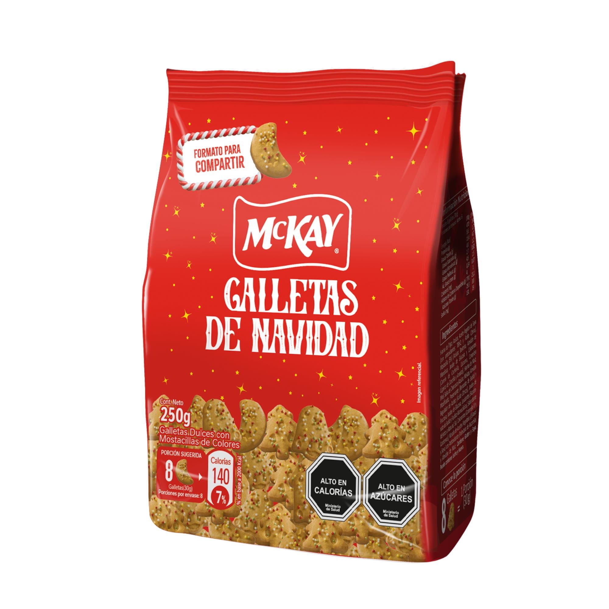 Galleta Navidad Clásica 250 g Mckay