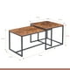 thumbnail image 4 of Mesa de centro doble rectangular - Madera clara, 4 of 4