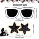 thumbnail image 2 of 3pc Dog Glasses Headwear Pet Hair Clip Dog Bowknot Dog Hairpins Dog Glasses Small Dog Hair Accessories For Dogs, 2 of 4