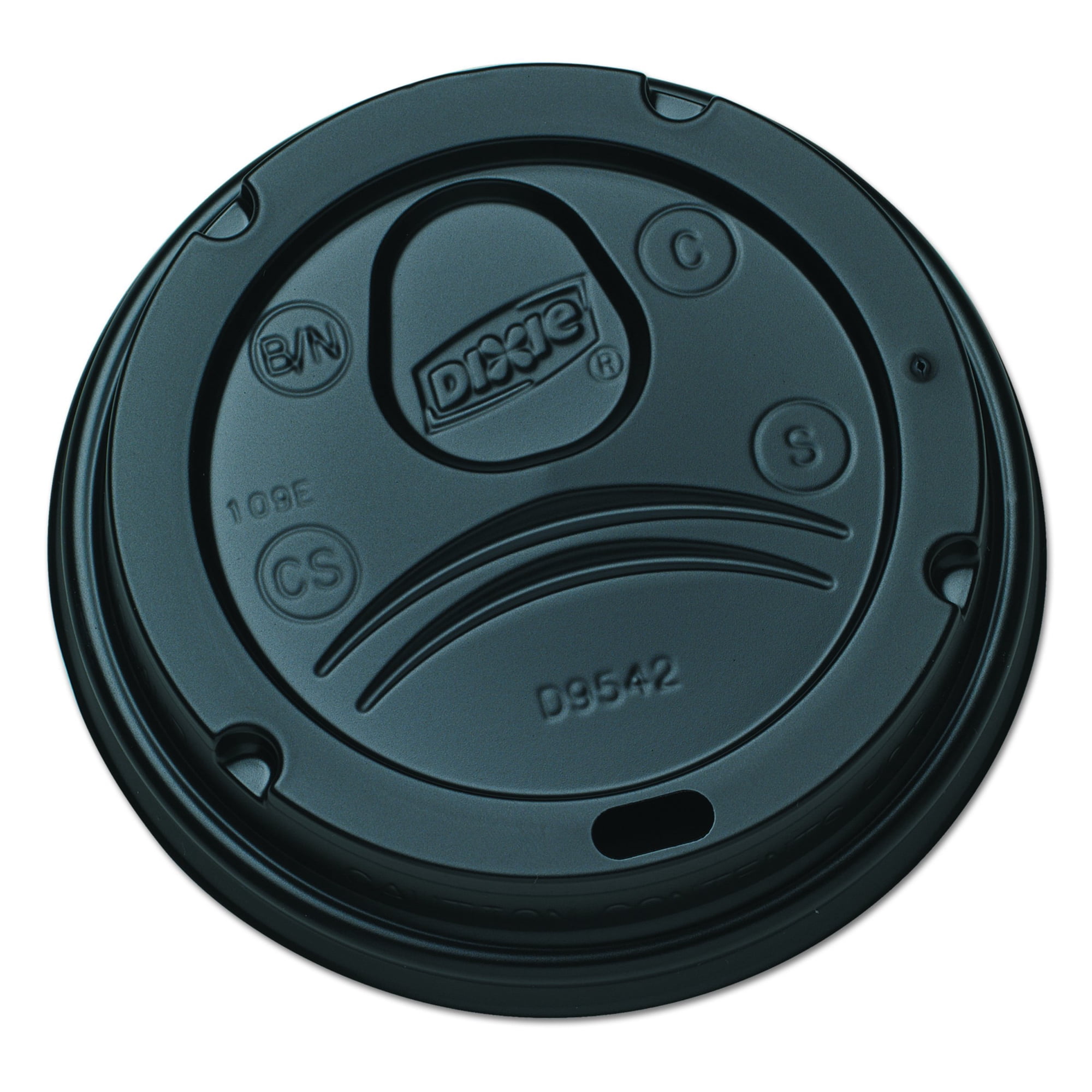 Georgia-pacific - Tapas Para Tazas De Café Dixie Dome, 300-500 Ml, Negras, 1000 Unidades