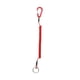 thumbnail image 1 of Cordones De Pesca Retráctiles Seguros En Espiral Para Aparejos De Escalada En Bicicleta Rojo, 1 of 4