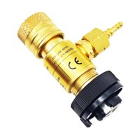 Ioensy - Adaptador Regulador De Gas Para Soldadura De Oxígeno, Control De Gas, Válvula Reductora De Presión De Gas