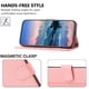 thumbnail image 4 of Funda Cartera para iPhone 17E Tarjetero Soporte Magnético y Correa Rosa, 4 of 5