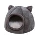 thumbnail image 5 of Cama Para Gatos Con Juguete Colgante Con Cojín Extraíble Lavable Para Gatito Gris Oscuro, 5 of 5
