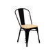 thumbnail image 2 of Pack 4 Silla Tolix Negra Matte Base Madera, 2 of 2