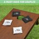 thumbnail image 2 of Set de bolsos Cornhole con tema de boda de GoSports con 4 Mr & 4 Mrs, 2 of 6