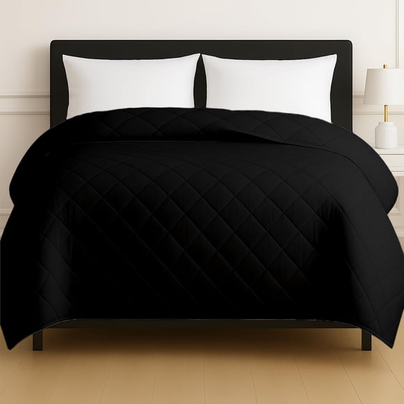 Manta pesada HomeSmart de 22,68 kg, tamaño king, 104 x 92 cm, color negro