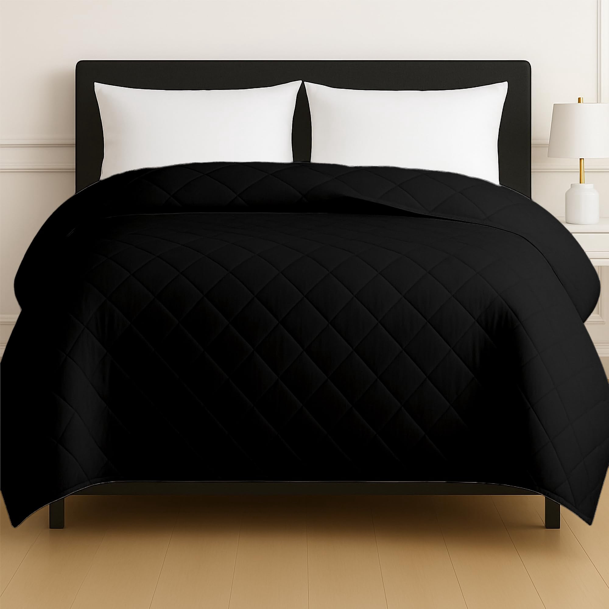 Home Smart - Manta Pesada Homesmart De 22,68 Kg, Tamaño King, 104 X 92 Cm, Color Negro