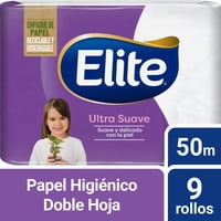Papel Higiénico Ultra Eco Doble Hoja 50 M 9 Un Elite