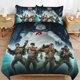 thumbnail image 1 of Ghostbusters Bed Duvet Cover Microfiber Bedding Sets 3D Printed Lightweight 3 Piece Comforter Sets, 1 Duvet Cover And 2 Pillow Shams for Kids Boys Girls 90"x90", 1 of 1