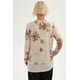 thumbnail image 3 of Polera Mujer Evasé Con Aplicación Beige, 3 of 4