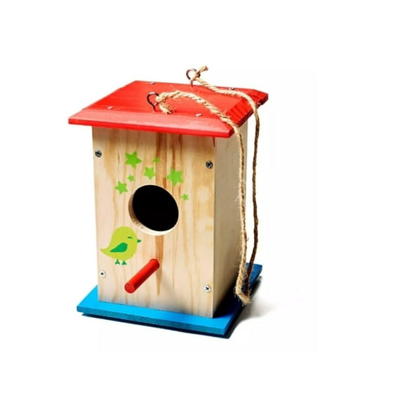 Casita para Pájaros Armable de Madera – Juego Educativo de Construcción para Niños
