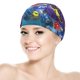 thumbnail image 5 of Batwheels Gorro de Natación de Licra, Gorro de Baño de Tela Cómoda, Gorro Elástico Antideslizante para Hombres, Mujeres y Niños, 5 of 6