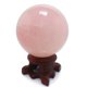 thumbnail image 1 of Escultura Esfera de Cristal de Cuarzo Rosa Polar Jade 5 cm, 1 of 5