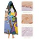 thumbnail image 4 of Conde Duckula Manta Capa Con Capucha Anti Bolitas Manta De Lana Ártica Suave Manta Portátil De Felpa Ligera Y Lujosa Poncho Para Siesta En Casa Y Oficina 100*130cm, 4 of 6
