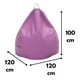 thumbnail image 3 of Pouf Pera Lila Eco Cuero 100x120x120 cm, 3 of 3