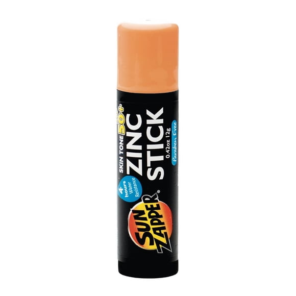 Protector solar en barra Sun Zapper de óxido de zinc SPF 50+ 12 g para rostro y cuerpo