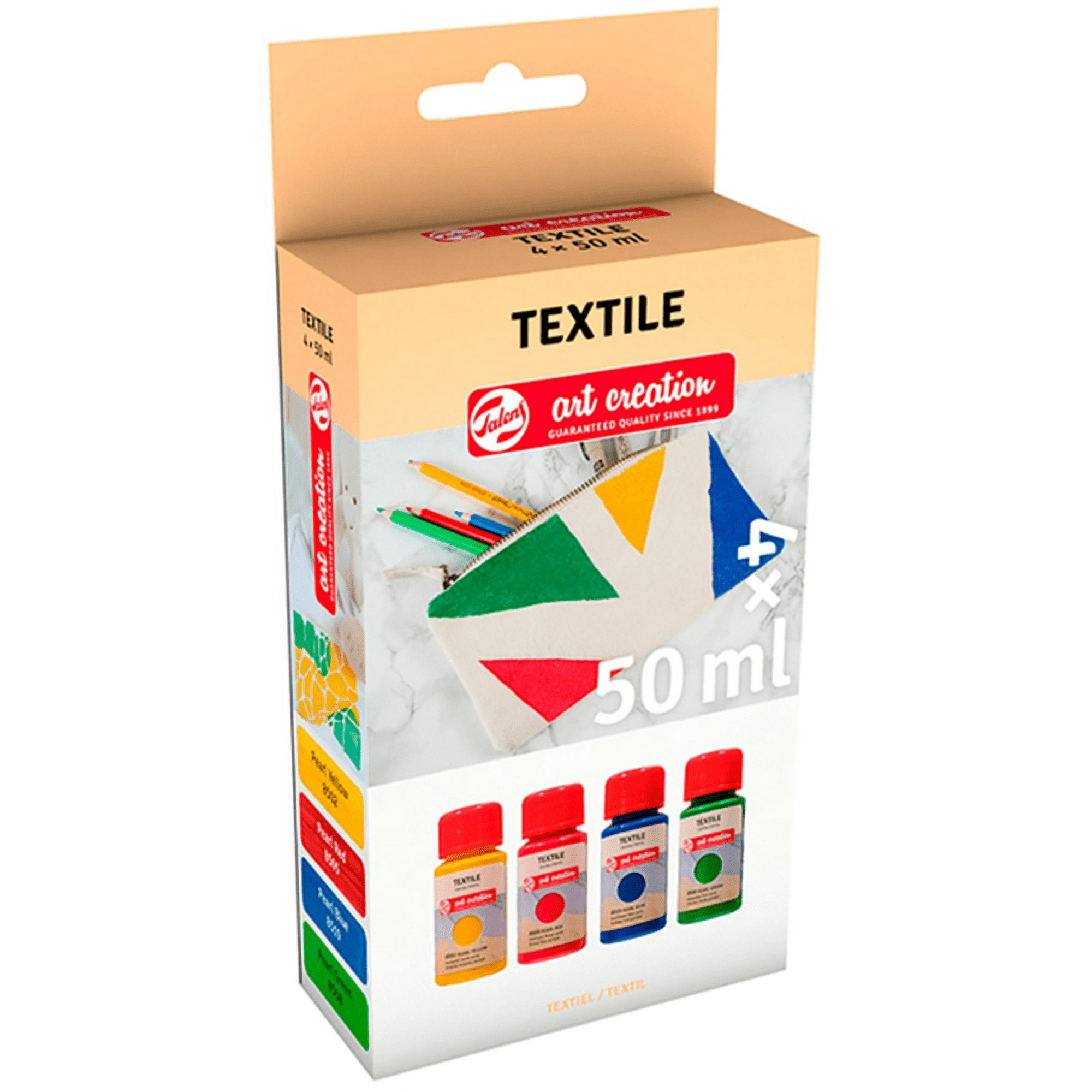 Pintura Textil Art Creation Pack 4 Colores Aperlados 50ml