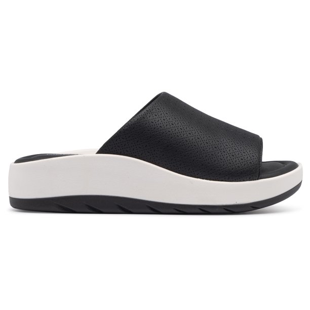 Zueco Mujer Negro/Blanco Fran Piccadilly