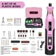 thumbnail image 1 of Herramienta De Grabado Eléctrica Portátil Rosa Con 66 Accesorios, Kit De Herramientas Rotativas Ajustables De Múltiples Velocidades Con Carga USB, Ideal Para Lijar, Pulir Y Grabar., 1 of 8