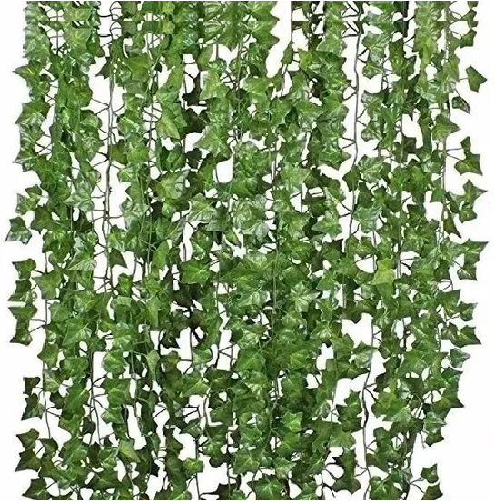Genérico - Pack De 60 Tiras Planta Artificial Enredadera 2.1M Decoración