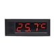 thumbnail image 5 of Coche Reloj Temperatura Voltaje Monitor Panel Medidor Profesional Reemplaza DIY, 5 of 5