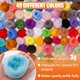 thumbnail image 2 of Lana de fieltro Biggun con aguja, 48 colores, 288 g, para principiantes, 2 of 9