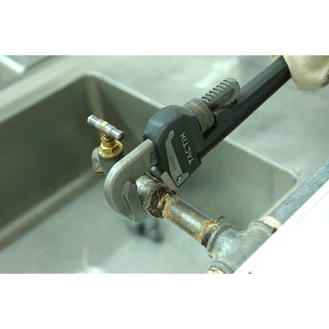 Tactix - Llave Stillson Para Trabajo Pesado De 14