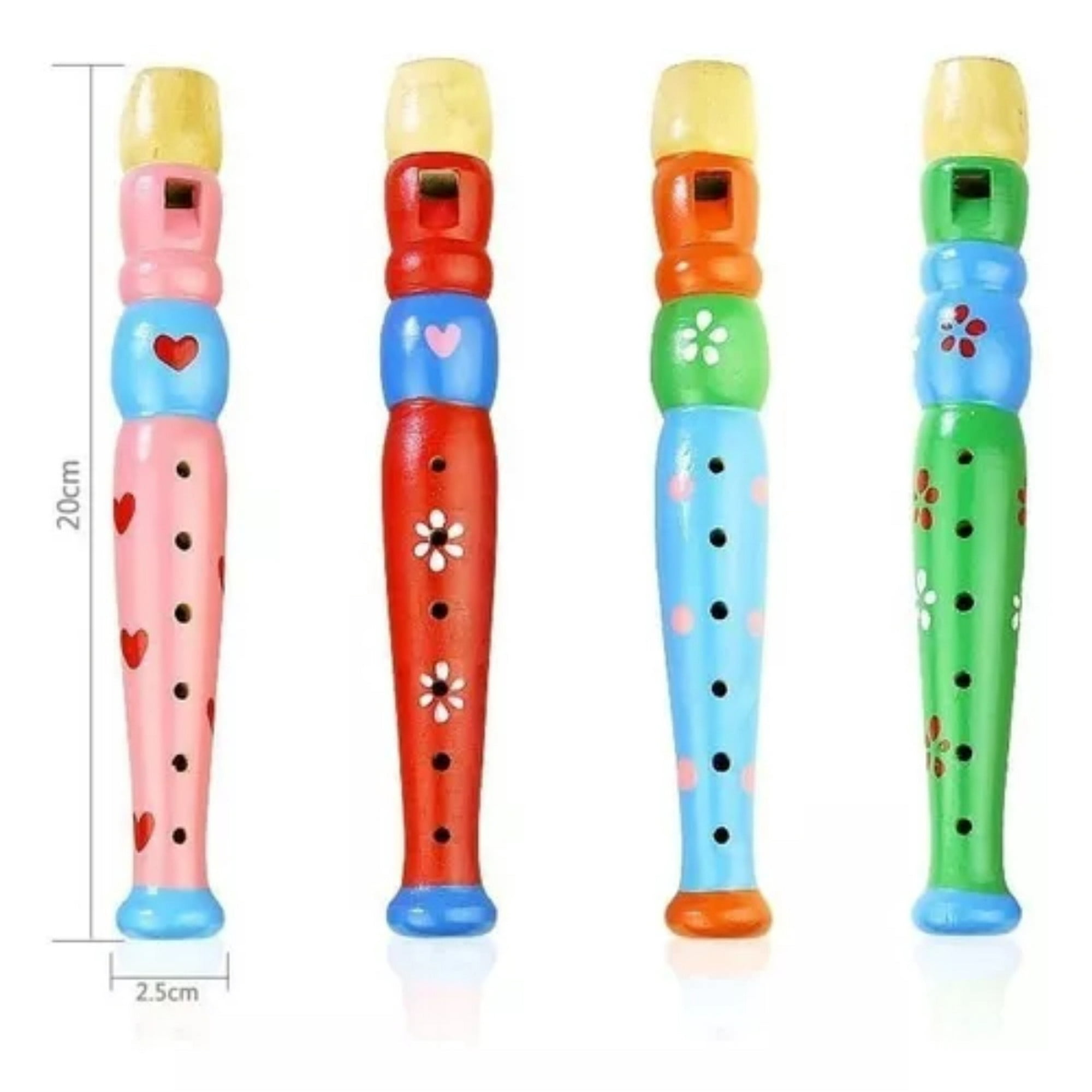 Genérico - Flauta Chica Juguete Madera