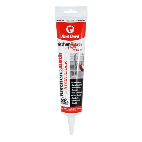 Bloque de manchas Sealant Red Devil para cocina y baño, 162 ml 0755