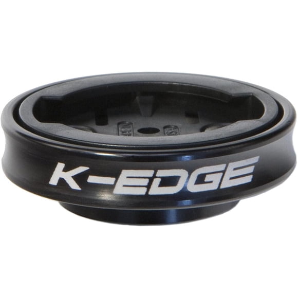 KEdge Gravity Top Cap Bicycle Computer Mount, Garmin, Black
