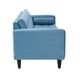 thumbnail image 3 of Sofa Retro 3C Felpa 00 Azul Petroleo, 3 of 6