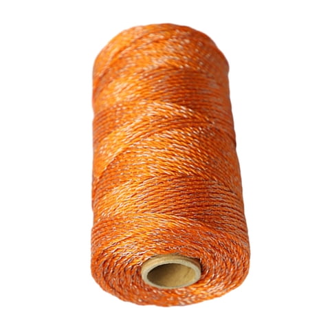 Magideal - Cuerda De Alambre Para Cerca Eléctrica, 200 Metros, Color Naranja, Portátil, Ligero, Accesorios Para Cercas Eléctricas, 3 Hebras De Acero Inoxidable