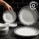 thumbnail image 2 of Juego de vajilla Corelle Brasserie de 18 piezas para 6 personas, 2 of 6
