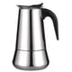 thumbnail image 4 of cafetera de acero inoxidable moka café exprés cafetera percolador 9 tazas, 4 of 5