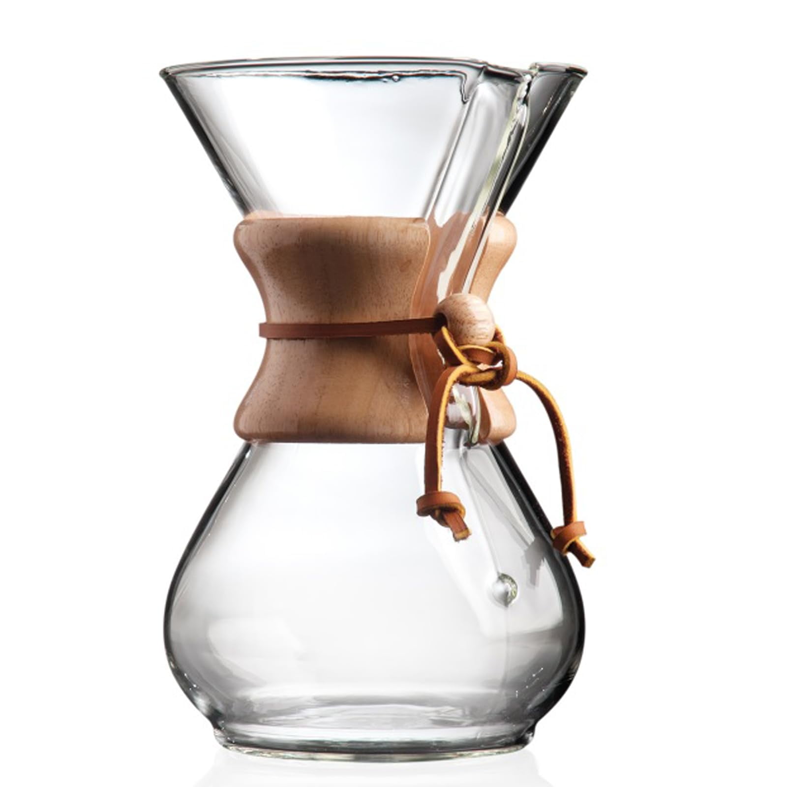 Cafetera Chemex Pour-over Glass Classic De 6 Tazas