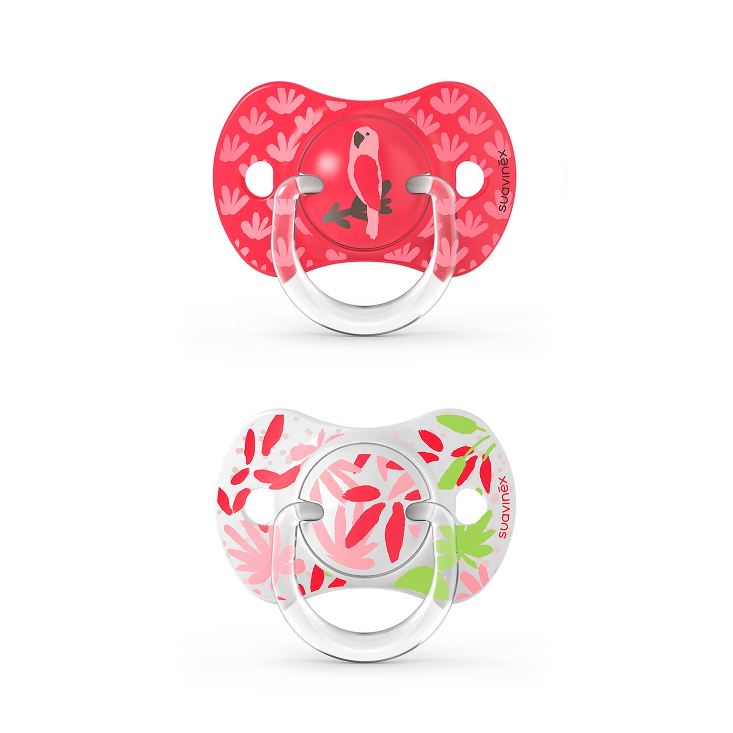 Suavinex - Chupete Fisiologico Silicona Sx Pro 6/18 Meses Jungle Rs 2un
