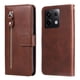 thumbnail image 4 of Funda con Cremallera para Xiaomi Redmi Note 13 Pro 5G, Carcasa Cartera de Cuero PU con Soporte y Tarjetero, 4 of 6