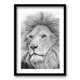 thumbnail image 1 of Cuadro Leon Gris 70x50cms, 1 of 1