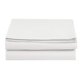 thumbnail image 1 of Sábana plana Elegant Comfort Premium Hotel de microfibra blanca, 1 of 8