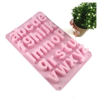 Genérico - Moldes De Silicona Molde Reposteria Abecedario