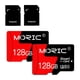 thumbnail image 3 of Tarjeta micro SD MORIC de 128 GB x 2 con adaptador de clase 10 A1, 3 of 9