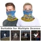 thumbnail image 4 of The Creature Cases Braga de Cuello Protección Solar - Bandana UV Refrescante para Ciclismo y Deportes al Aire Libre, Hombres y Mujeres, 4 of 6