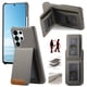 thumbnail image 1 of Funda FOXDOCK para Samsung Galaxy S26 Ultra Resistente al agua, Antihuella, Soporte ajustable y RFID-gris plateado, 1 of 6