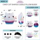 thumbnail image 2 of Almohada Franco Cakey 44 cm x 38 cm – Peluche Compañero de Abrazo, 2 of 5